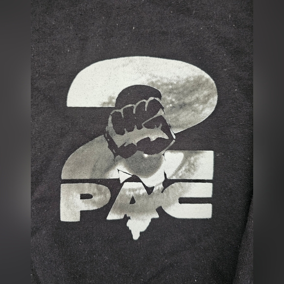 2PAC Women's Black Jersey Size Extra Small - Picture 4 of 8